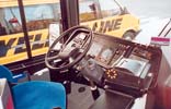Scania N94 / Lahti 402 - ohjaamo, HKL-Bussiliikenne