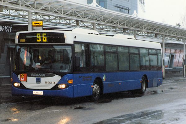 Scania Omnicity, HKL-Bussiliikenne 9833
